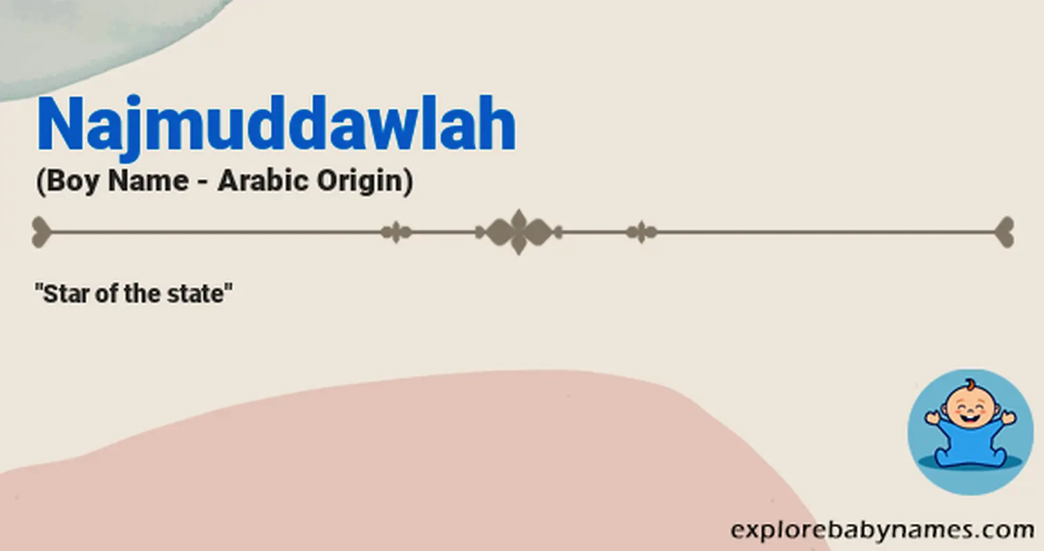 Meaning of Najmuddawlah