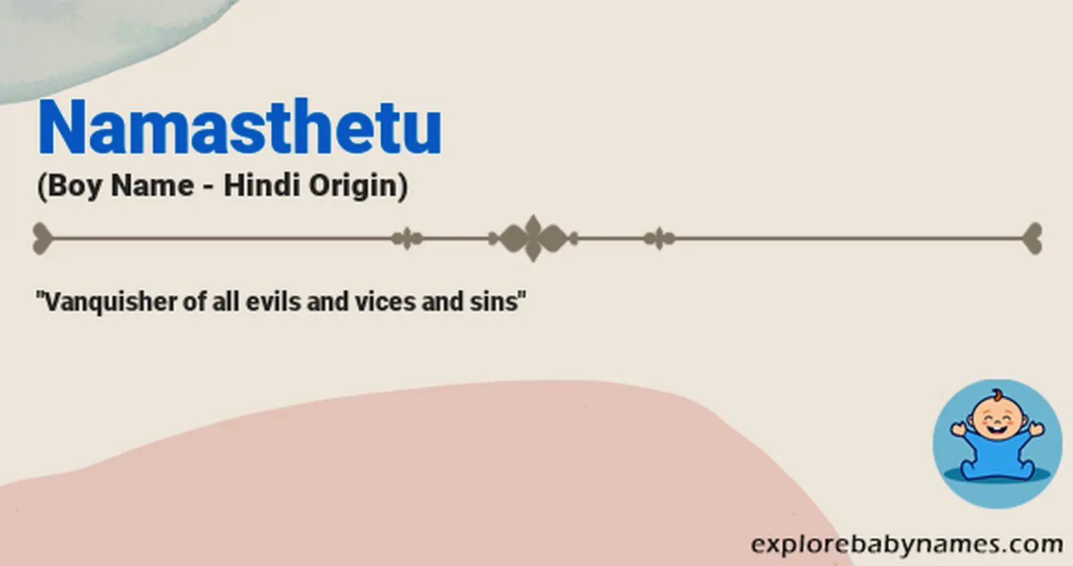 Meaning of Namasthetu