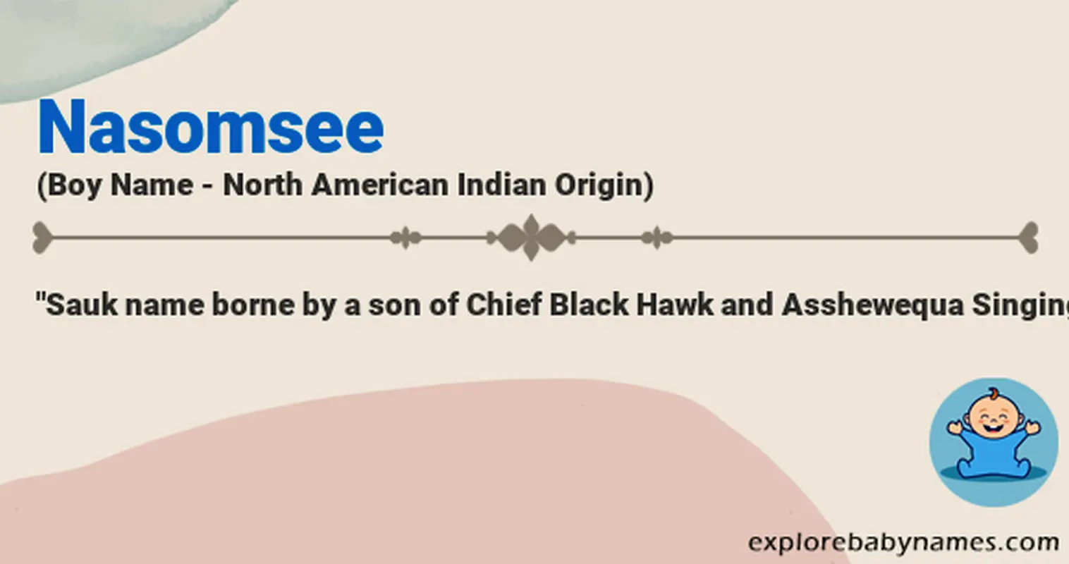 Meaning of Nasomsee