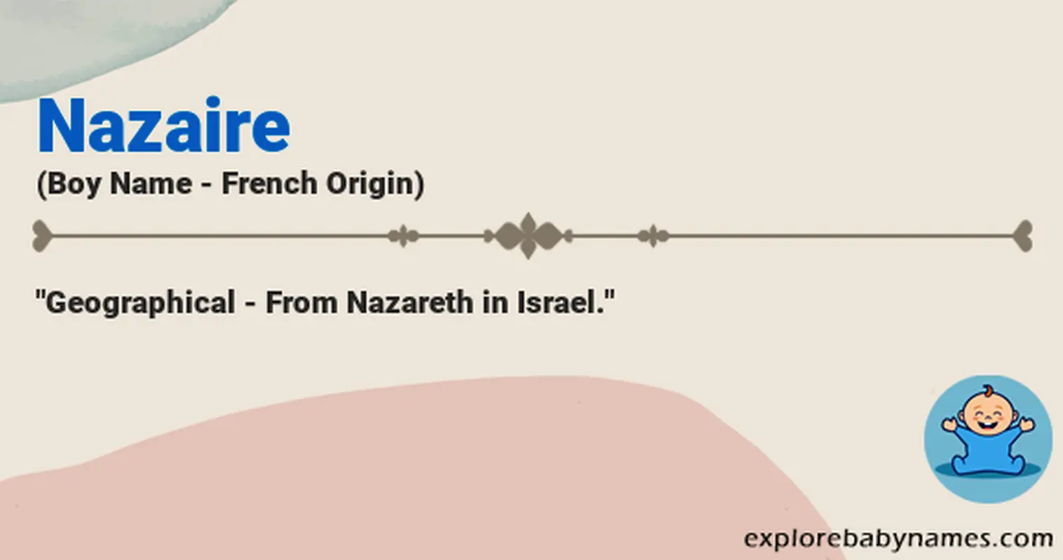Meaning of Nazaire