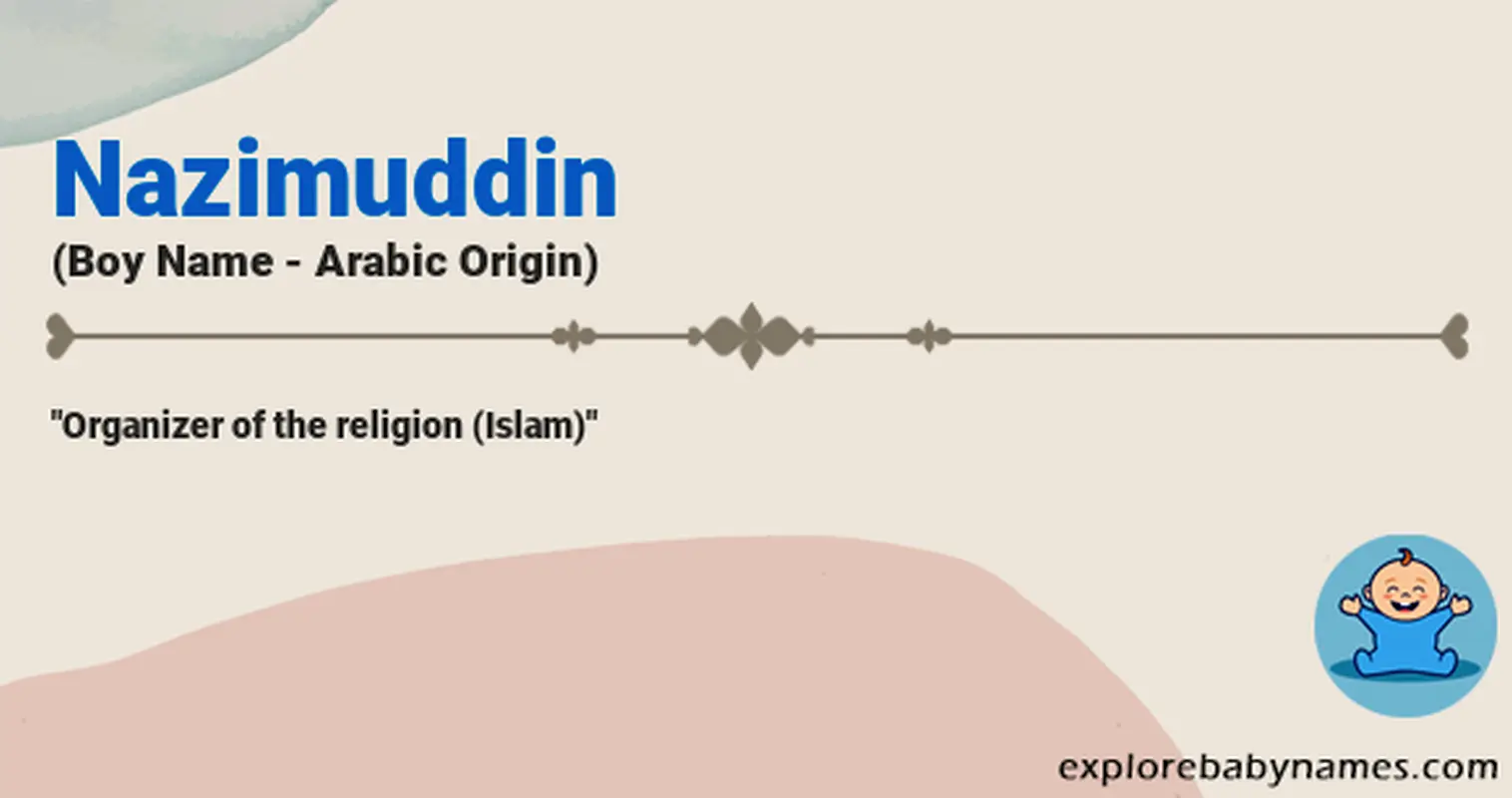 Meaning of Nazimuddin