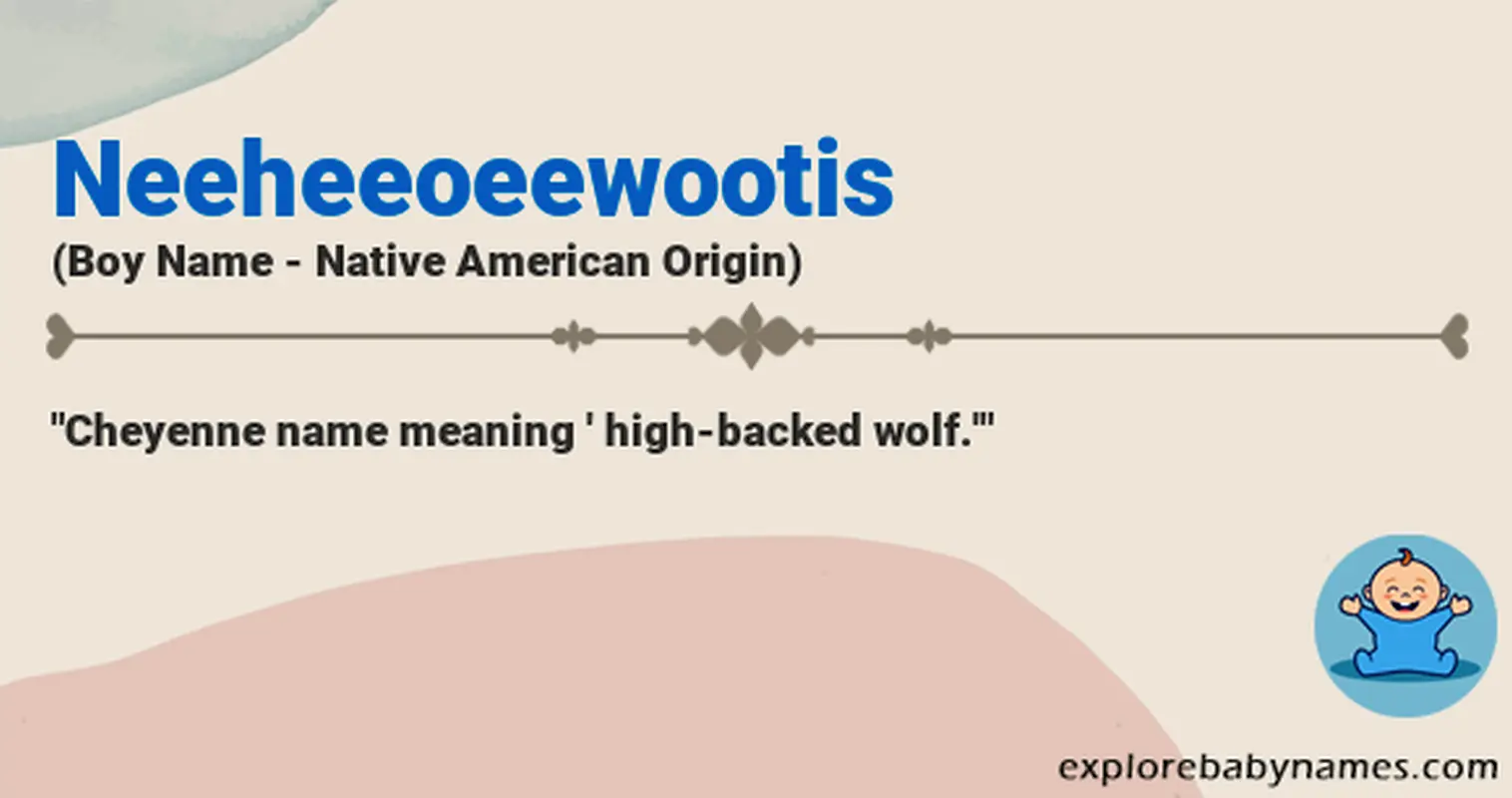 Meaning of Neeheeoeewootis