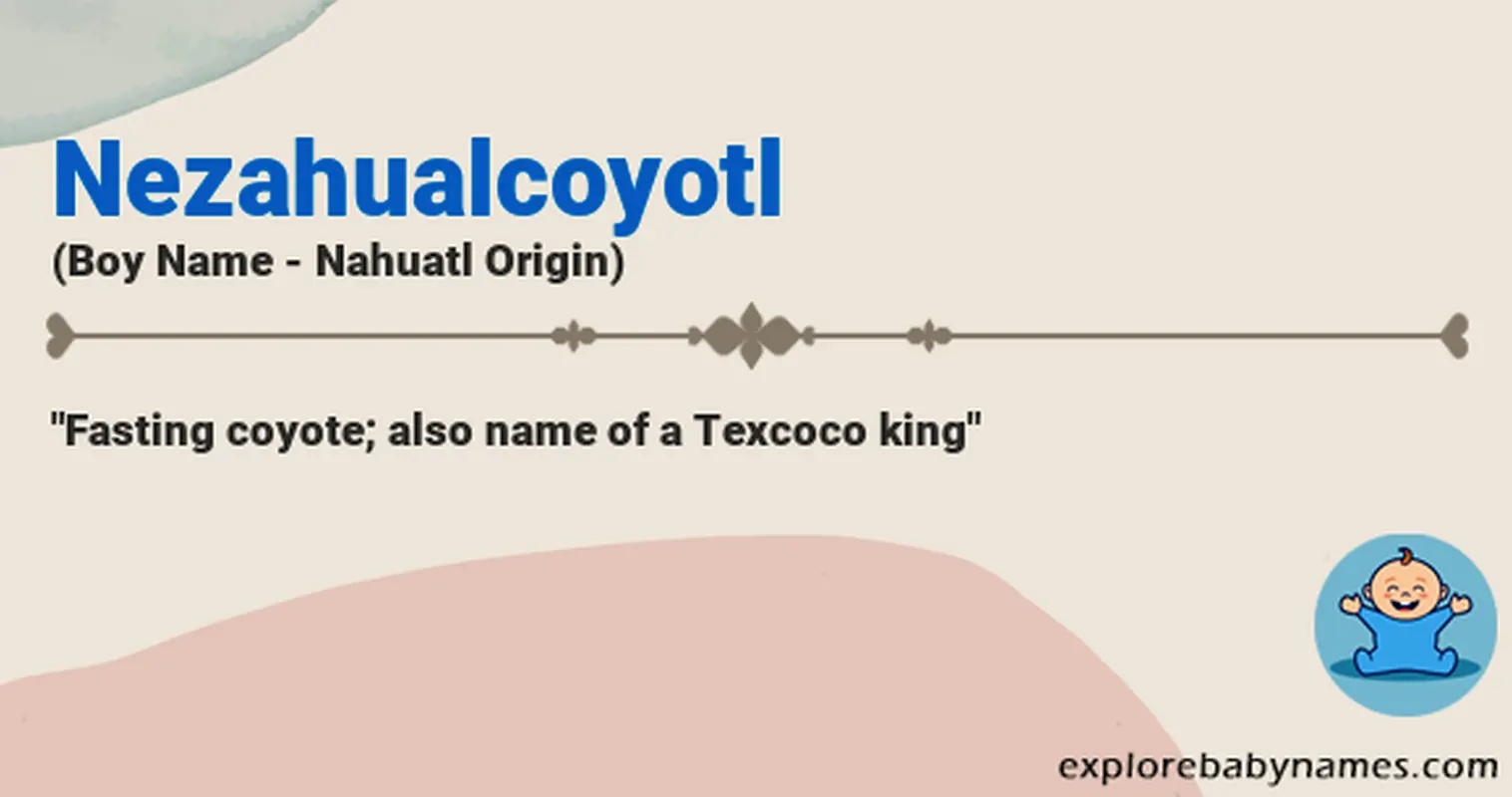 Meaning of Nezahualcoyotl