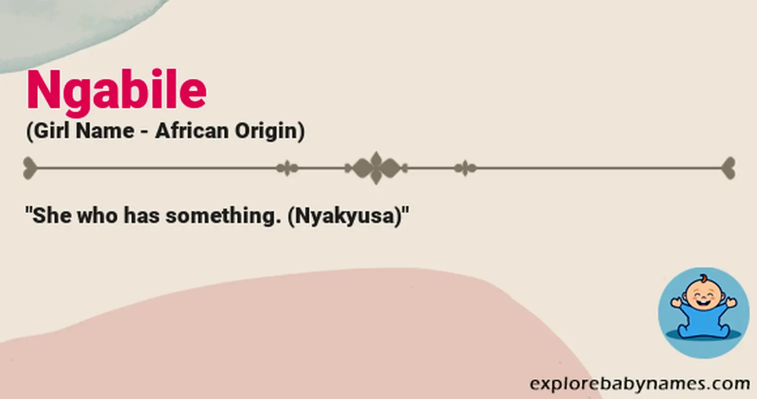 Meaning of Ngabile
