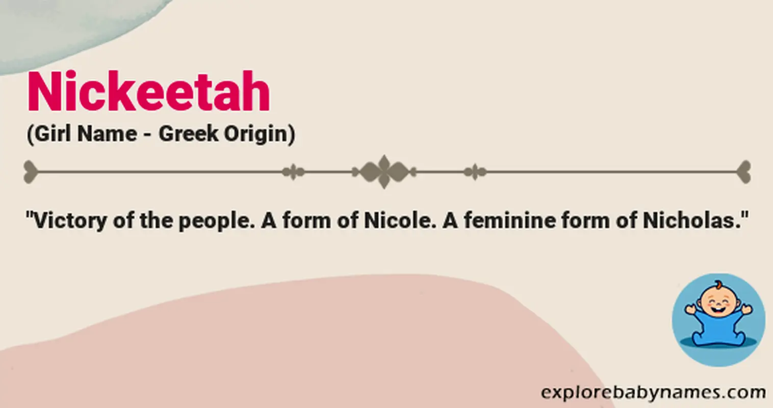 Meaning of Nickeetah