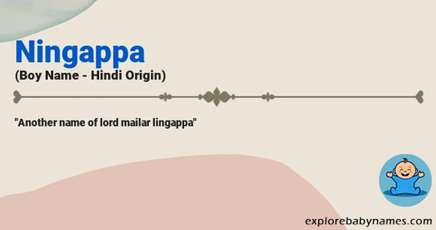Meaning of Ningappa