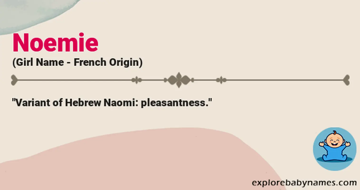 Meaning of Noemie