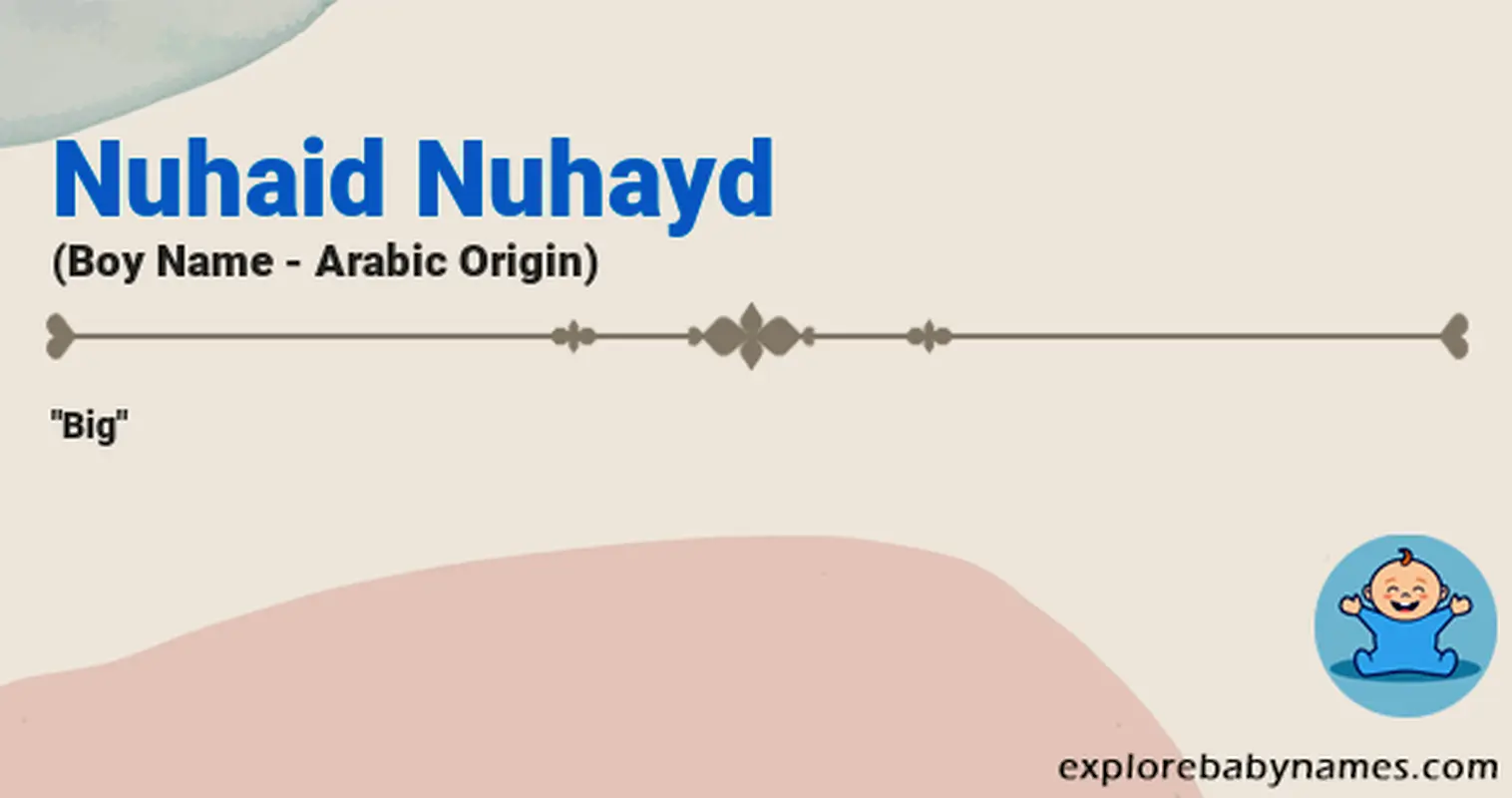 Meaning of Nuhaid Nuhayd