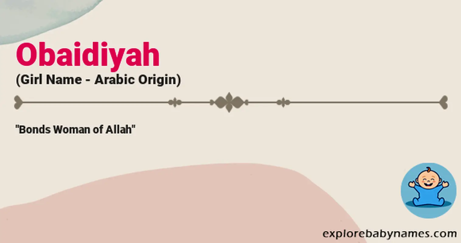 Meaning of Obaidiyah