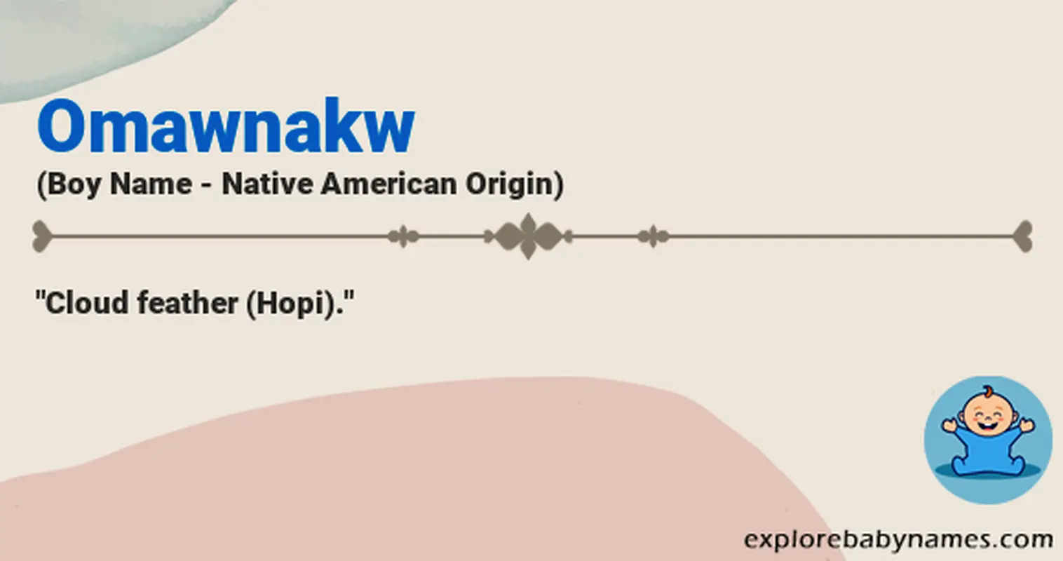 Meaning of Omawnakw