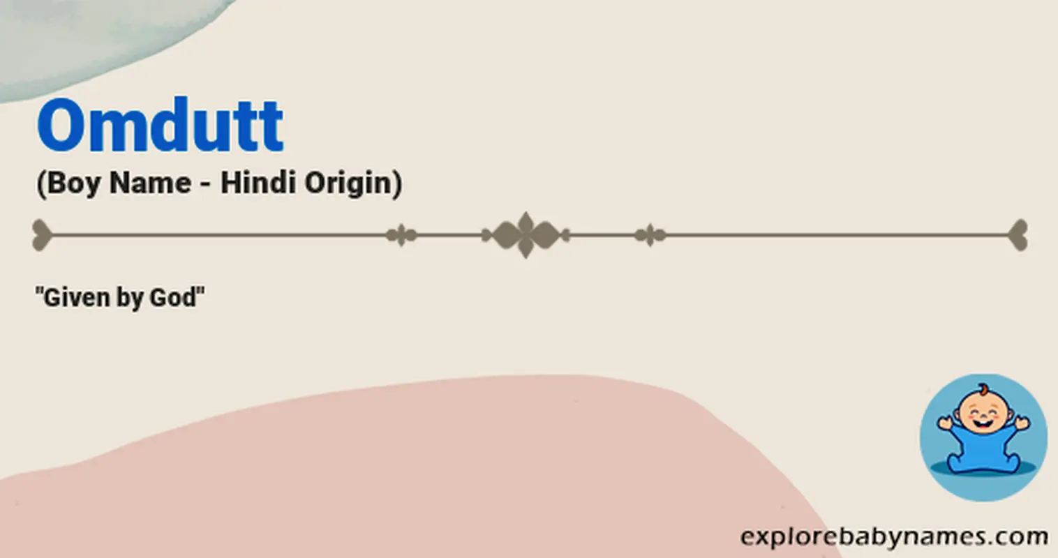 Meaning of Omdutt