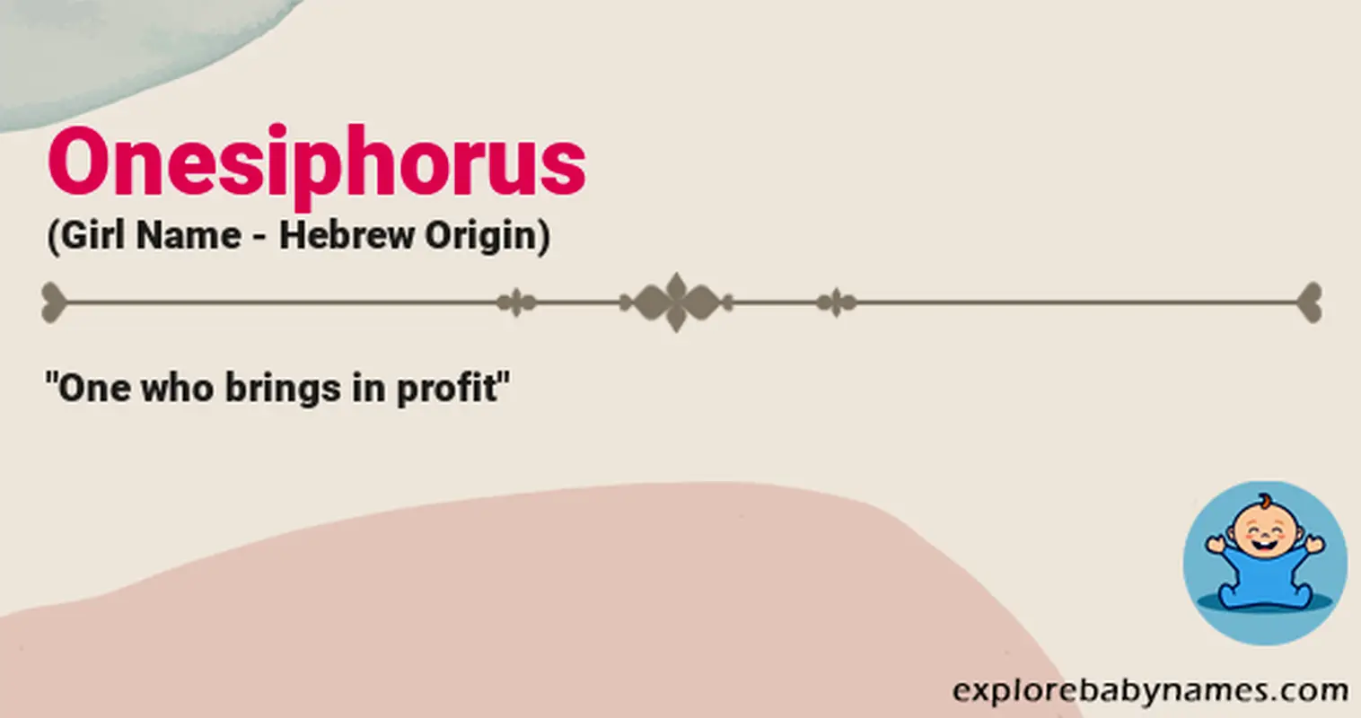 Meaning of Onesiphorus