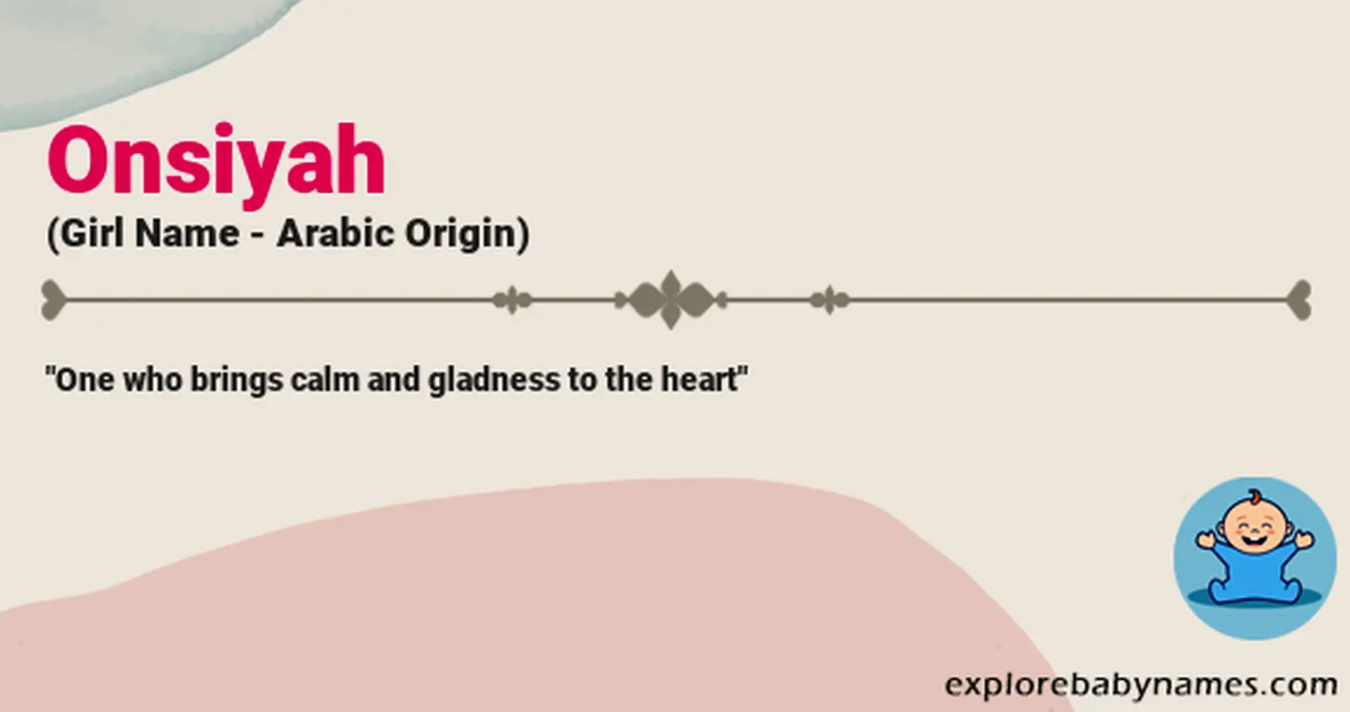 Meaning of Onsiyah