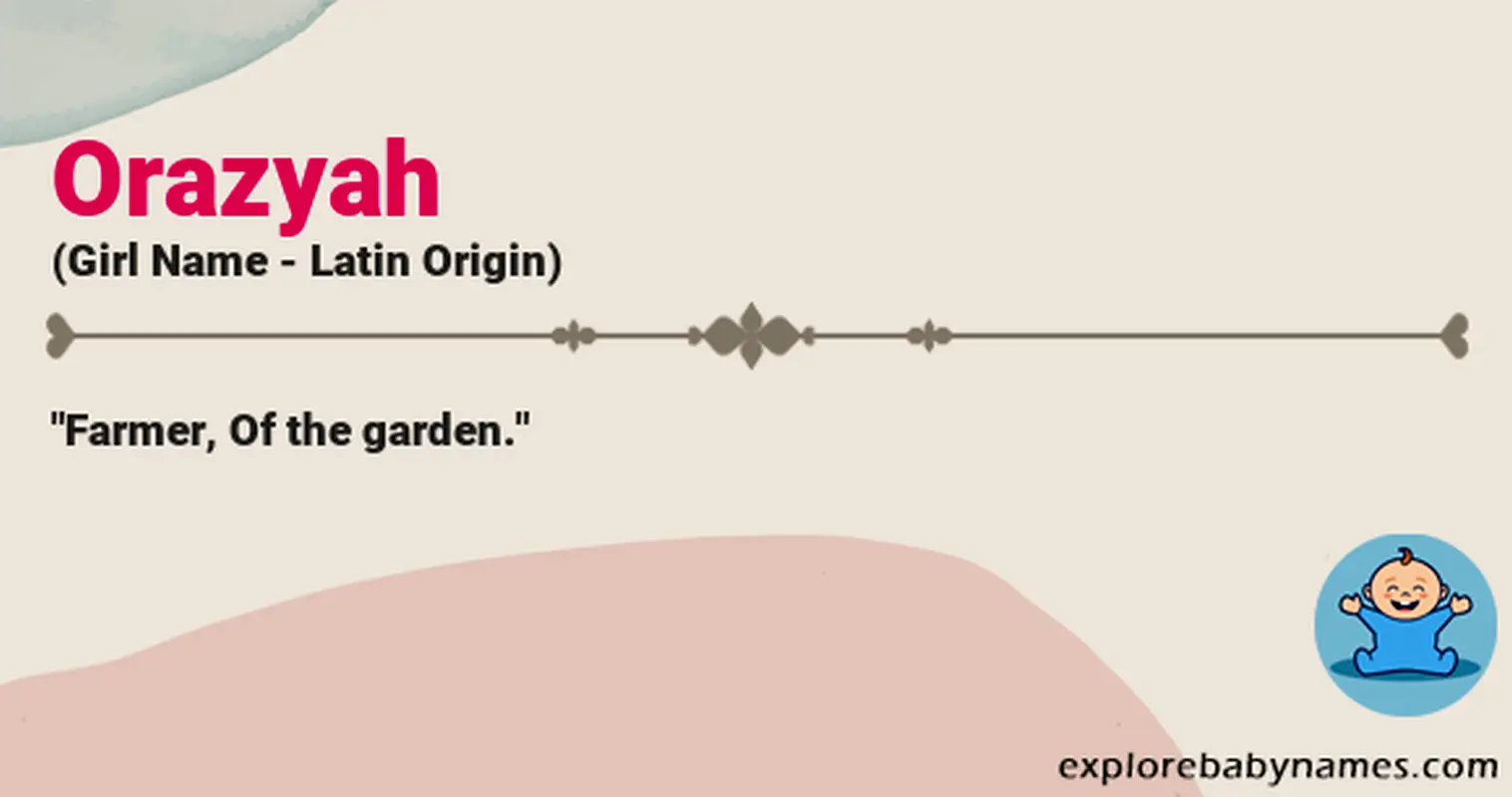 Meaning of Orazyah
