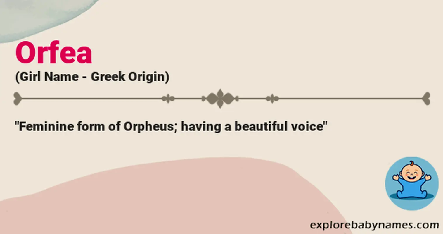 Meaning of Orfea