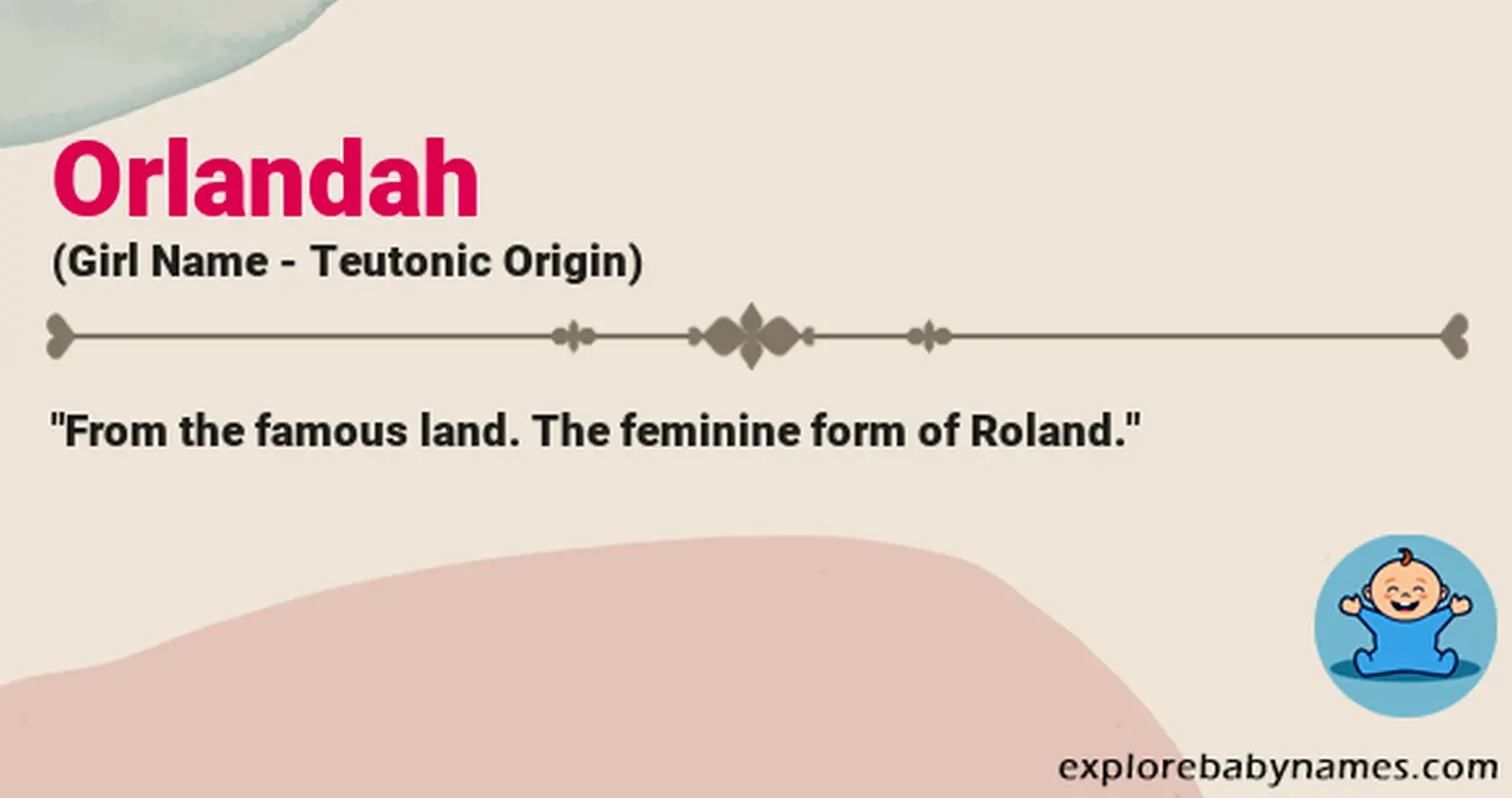 Meaning of Orlandah