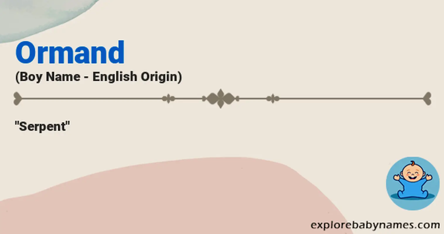 Meaning of Ormand