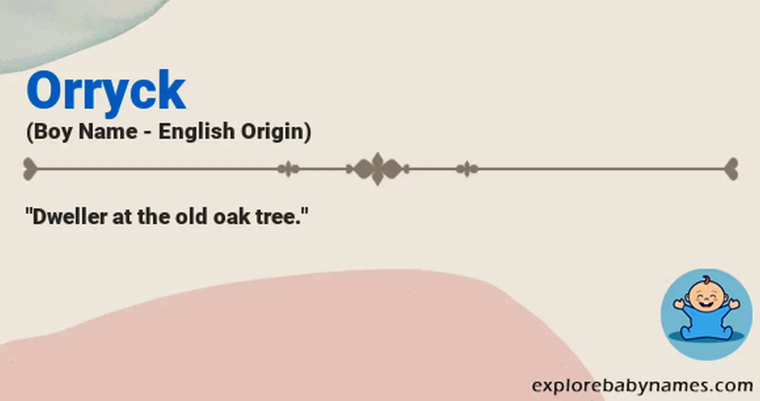 Meaning of Orryck