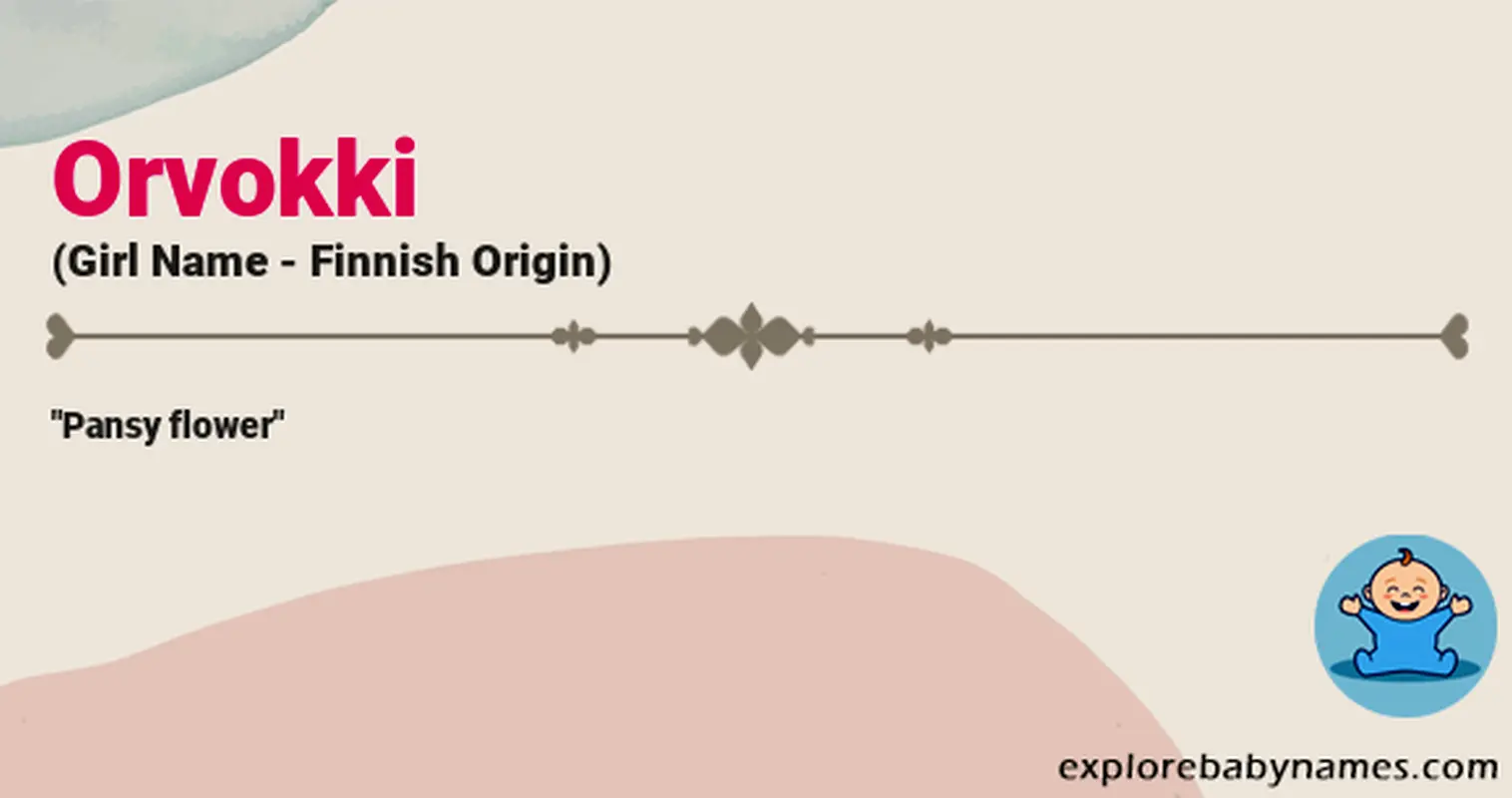 Meaning of Orvokki