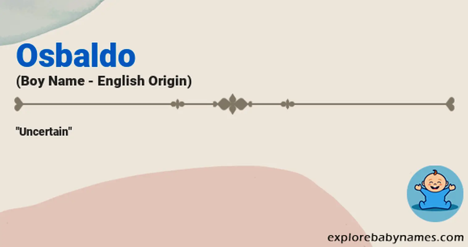 Meaning of Osbaldo