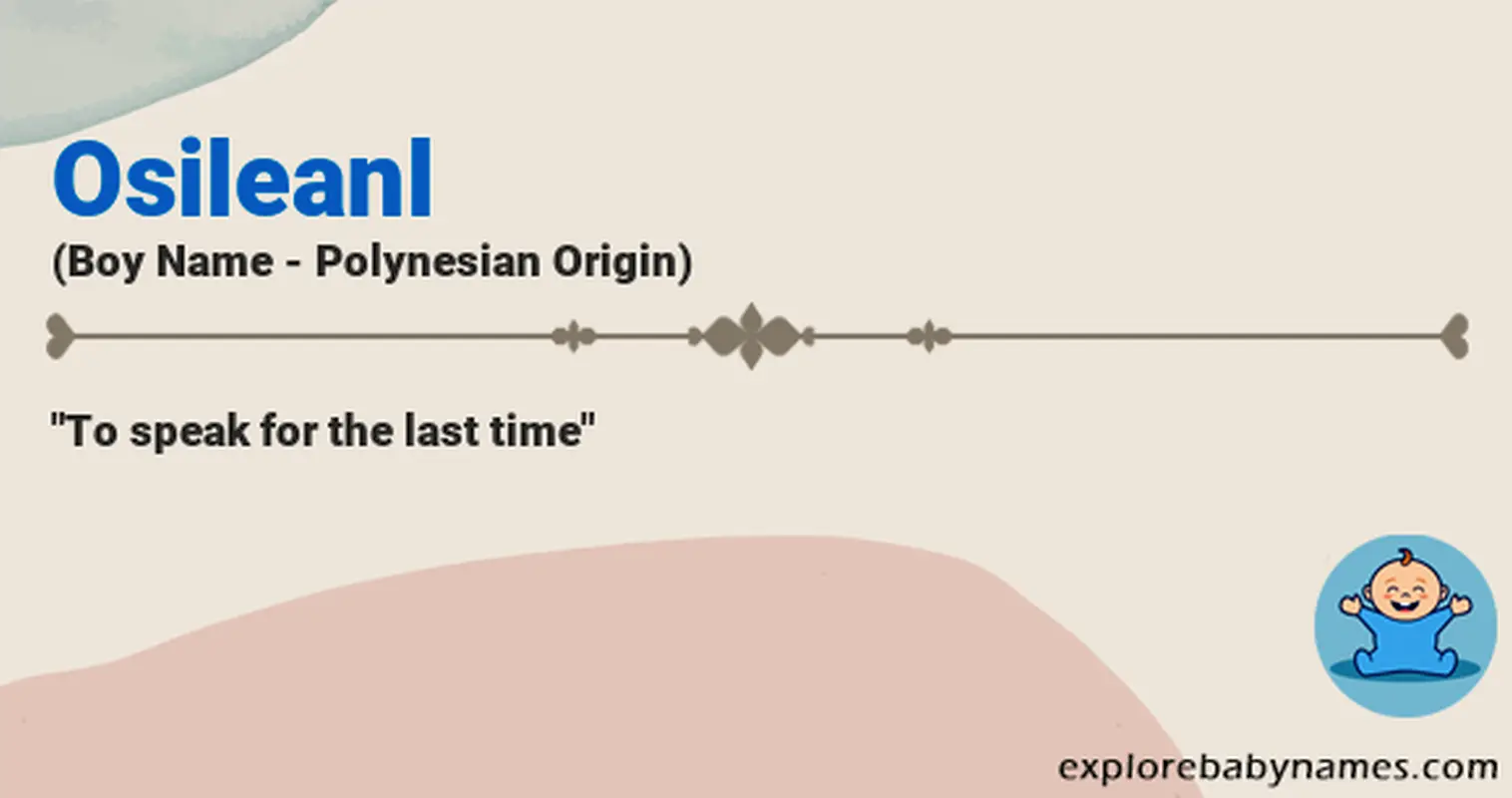 Meaning of Osileanl