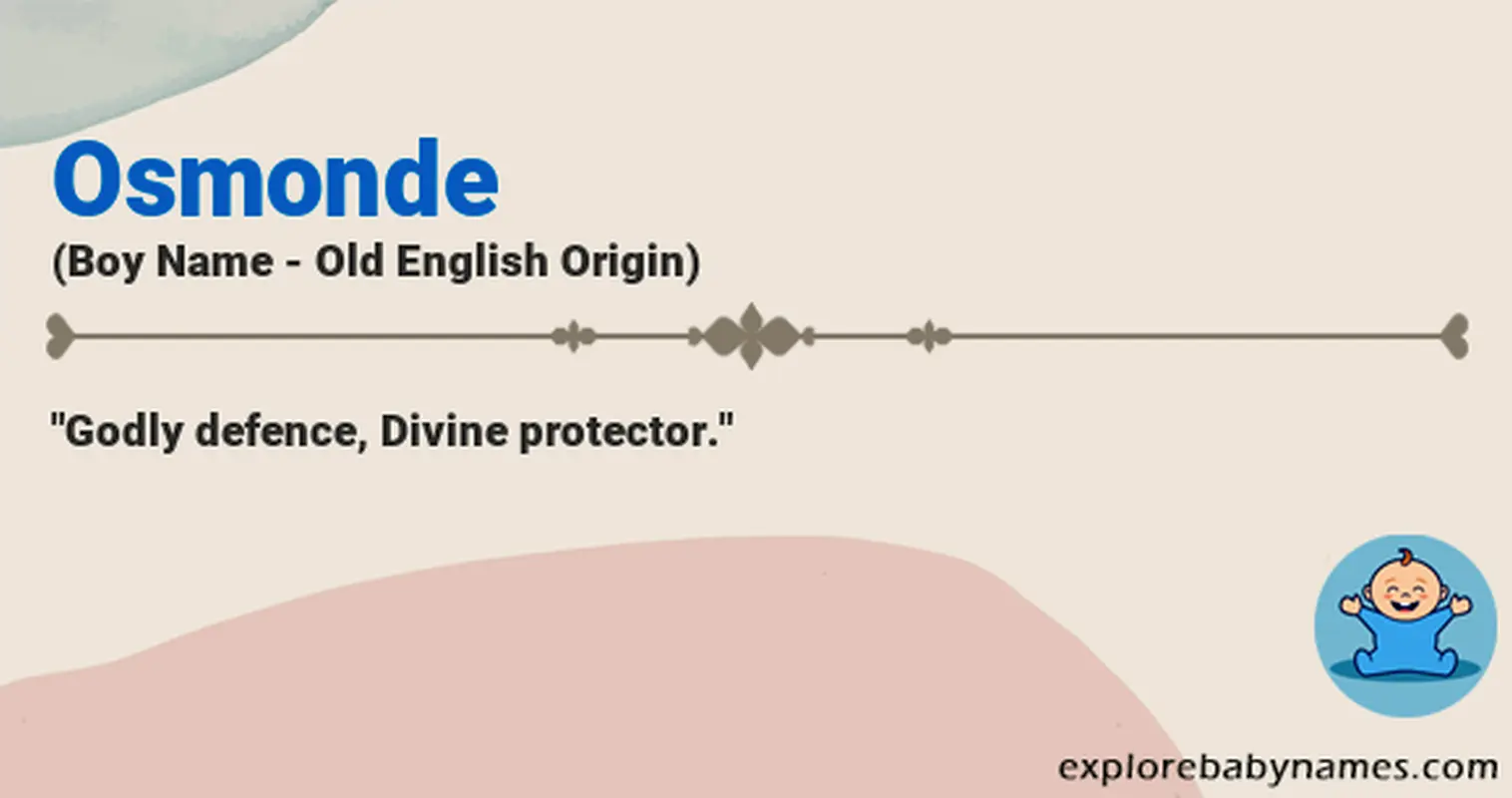 Meaning of Osmonde