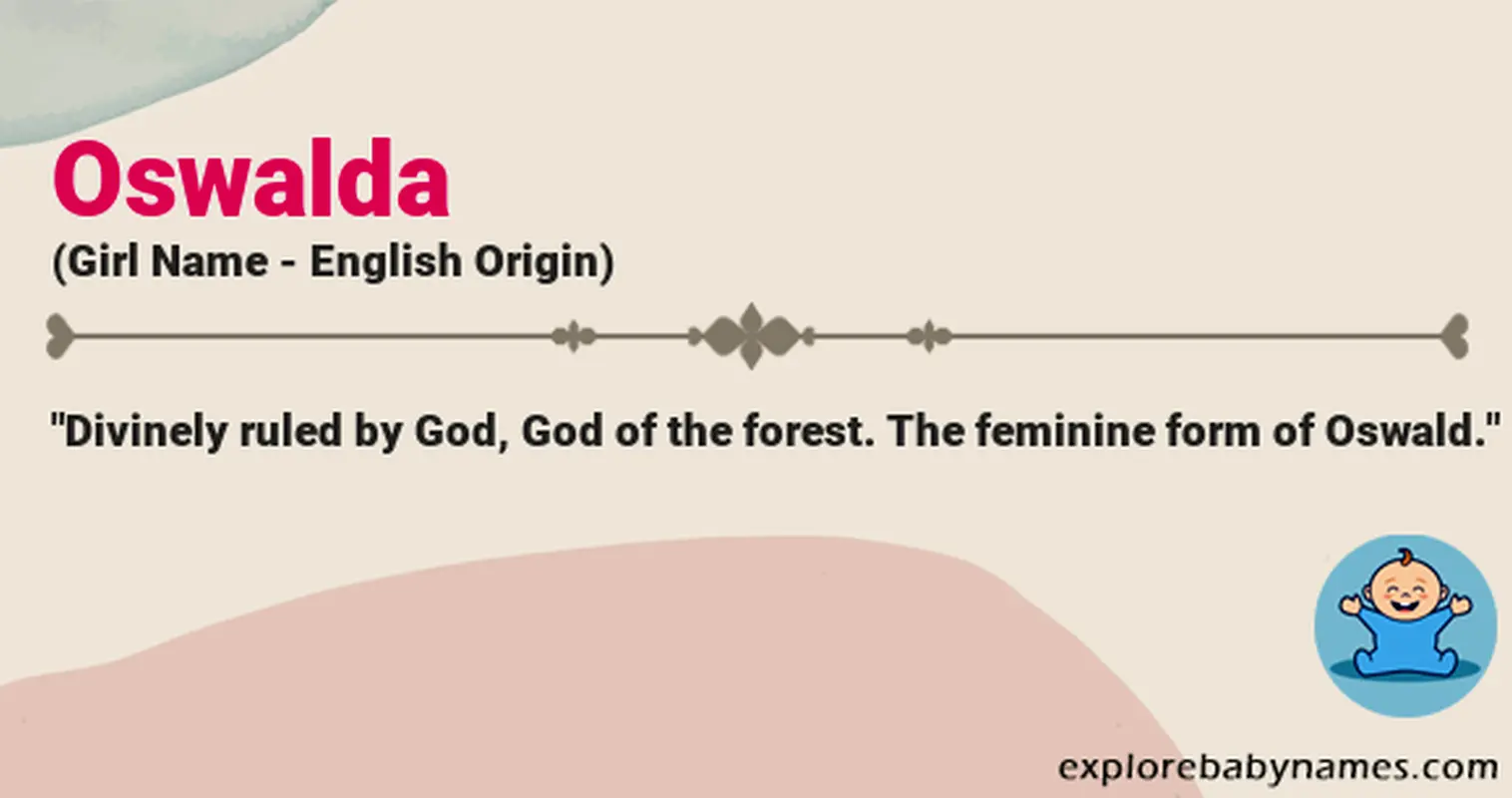 Meaning of Oswalda