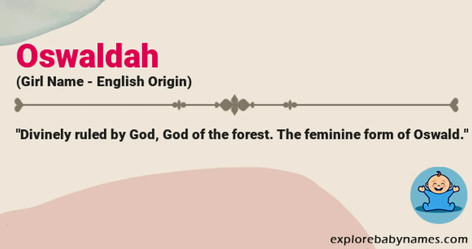 Meaning of Oswaldah