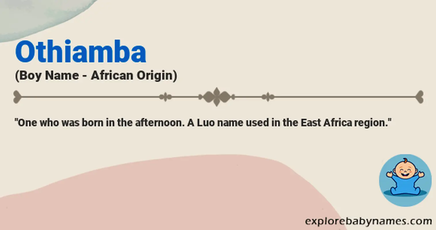 Meaning of Othiamba