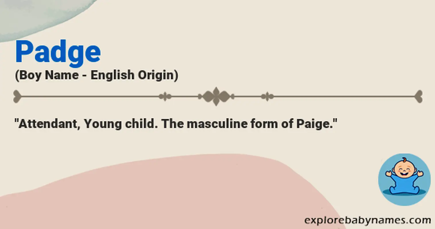 Meaning of Padge