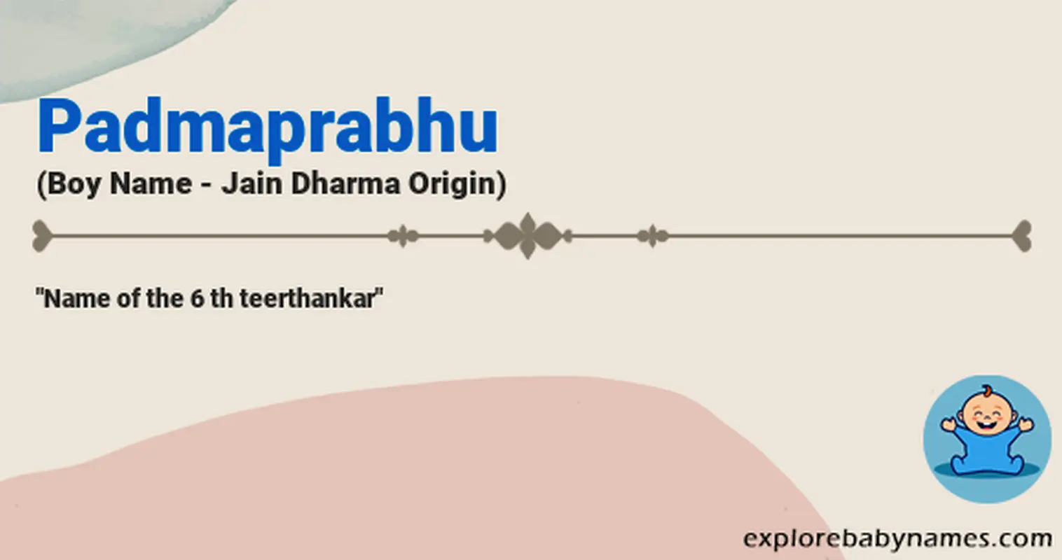 Meaning of Padmaprabhu