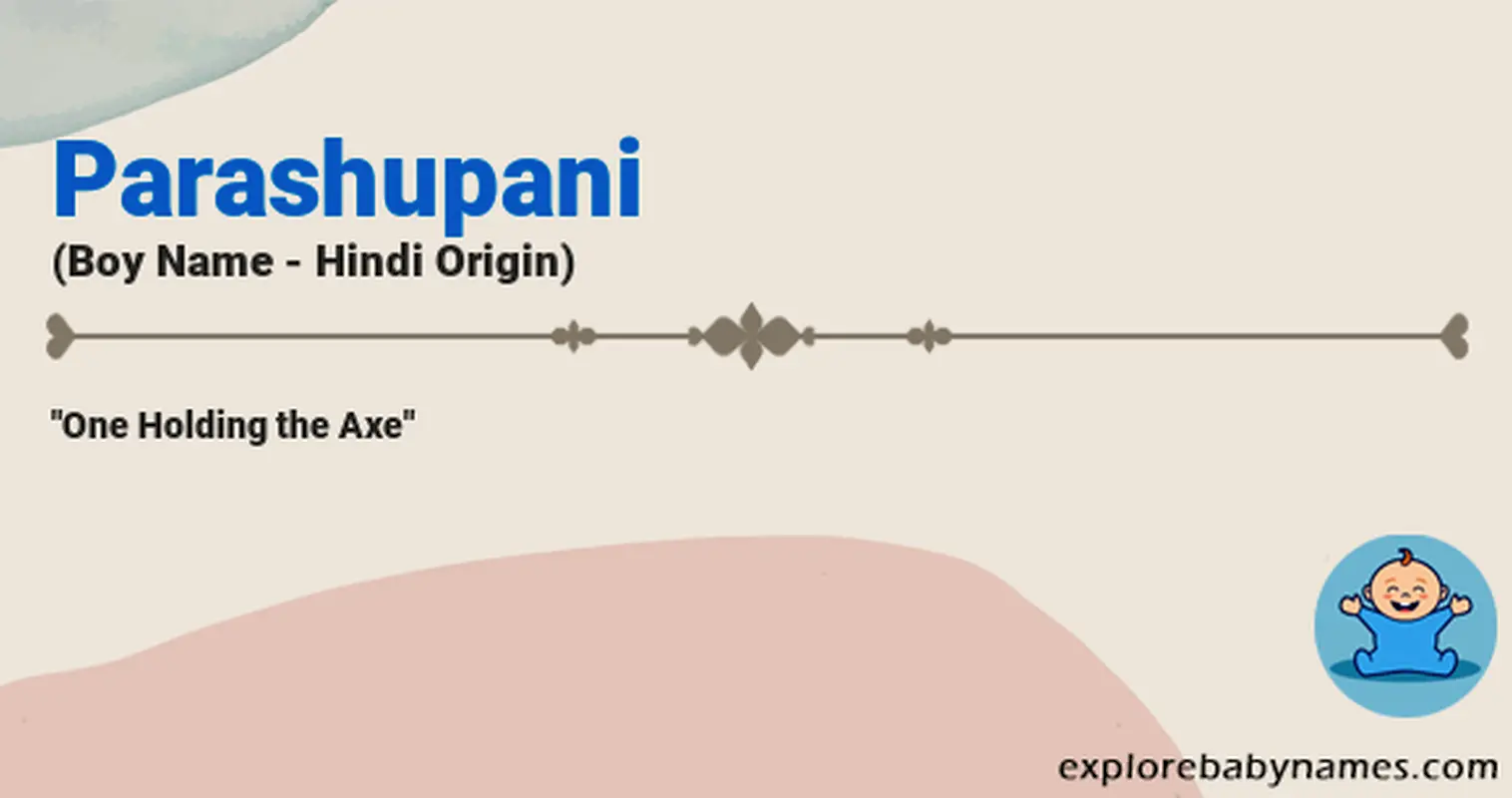 Meaning of Parashupani