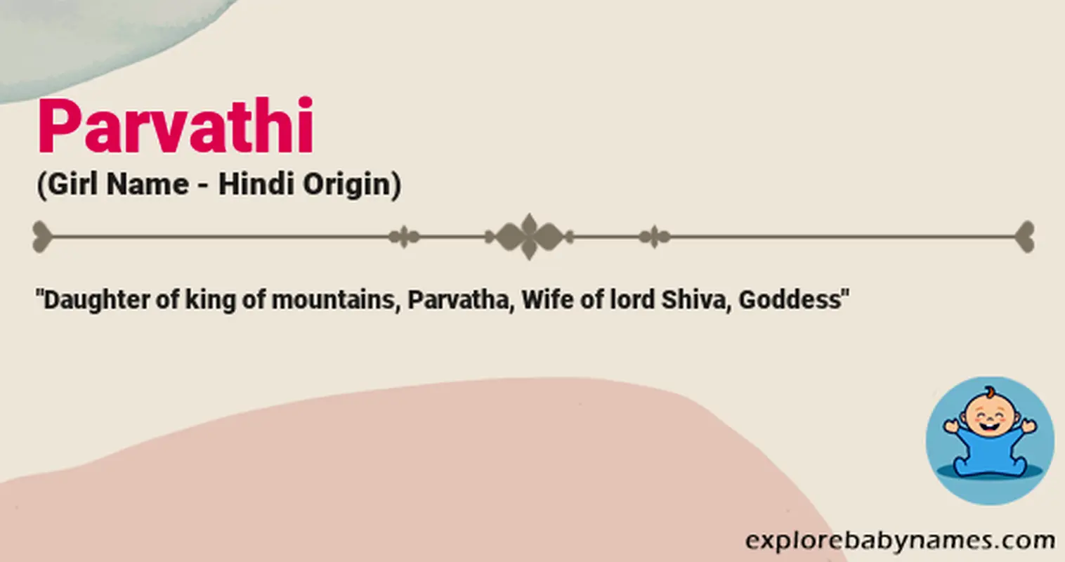 Meaning of Parvathi
