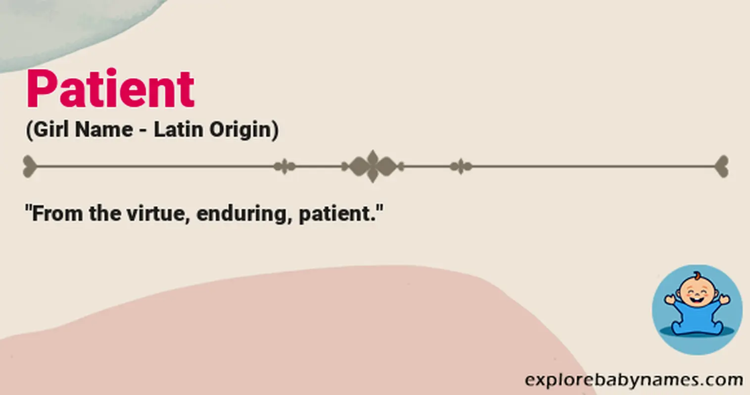 Meaning of Patient