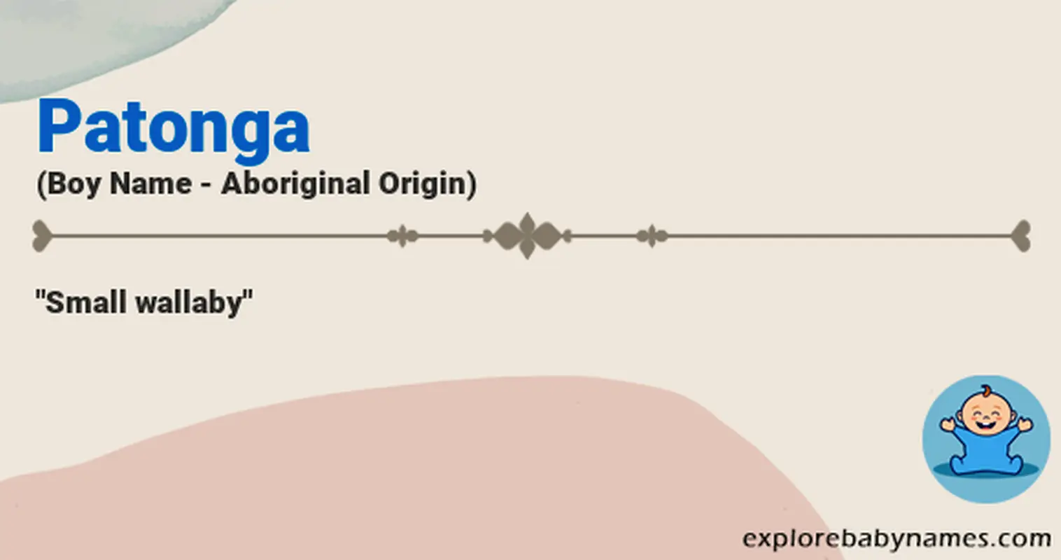 Meaning of Patonga