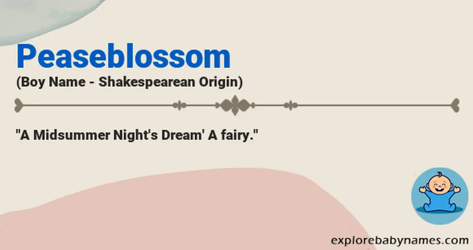 Meaning of Peaseblossom