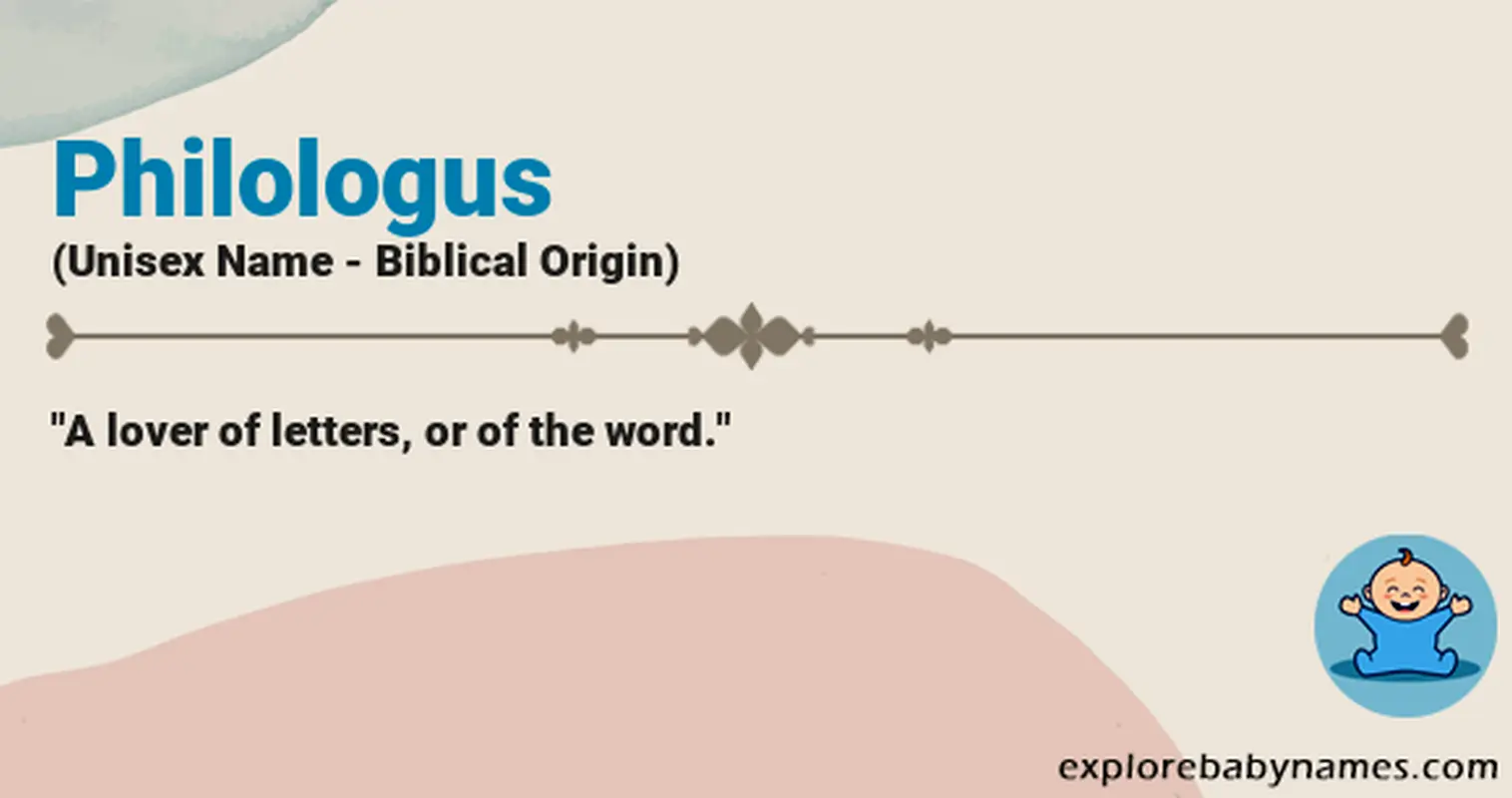 Meaning of Philologus