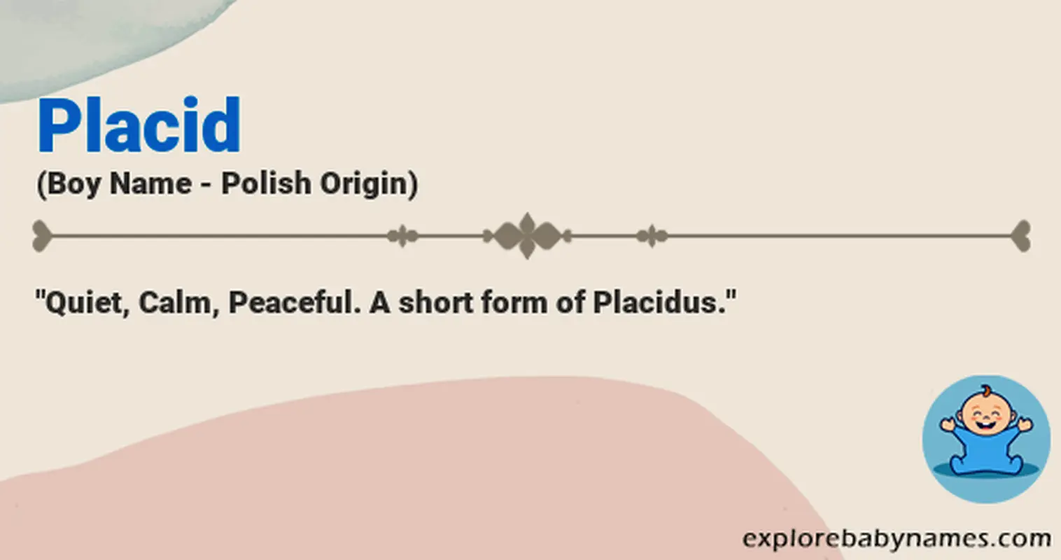 Meaning of Placid