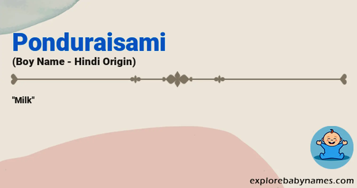 Meaning of Ponduraisami