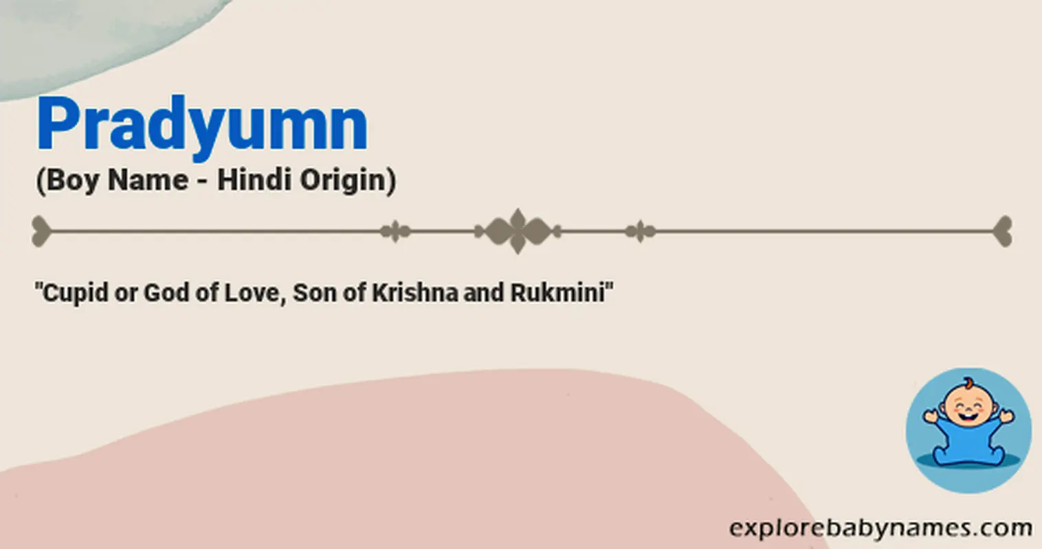 Meaning of Pradyumn