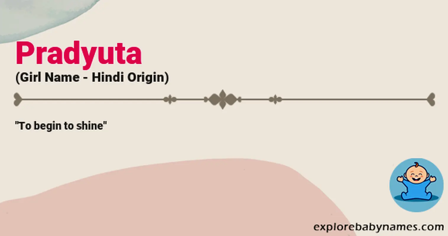 Meaning of Pradyuta