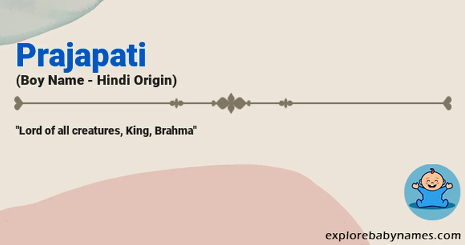 Meaning of Prajapati