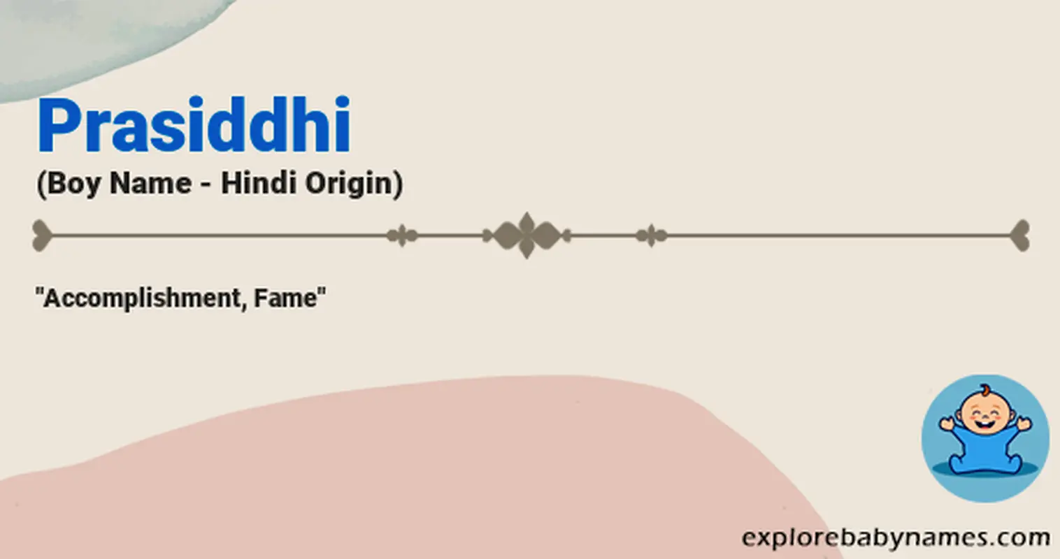 Meaning of Prasiddhi