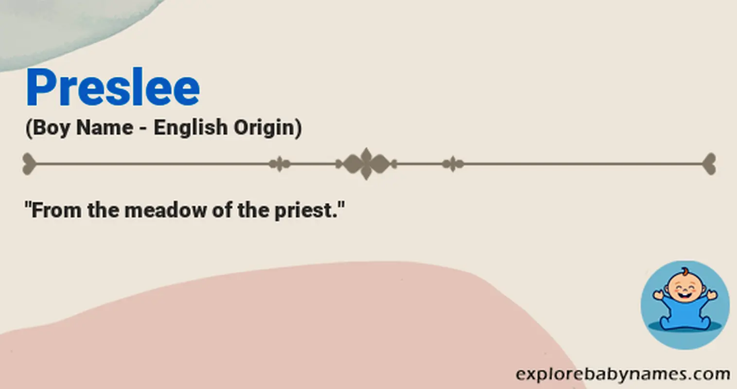 Meaning of Preslee