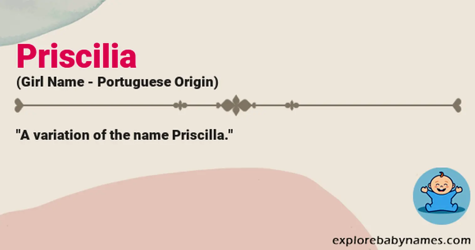 Meaning of Priscilia