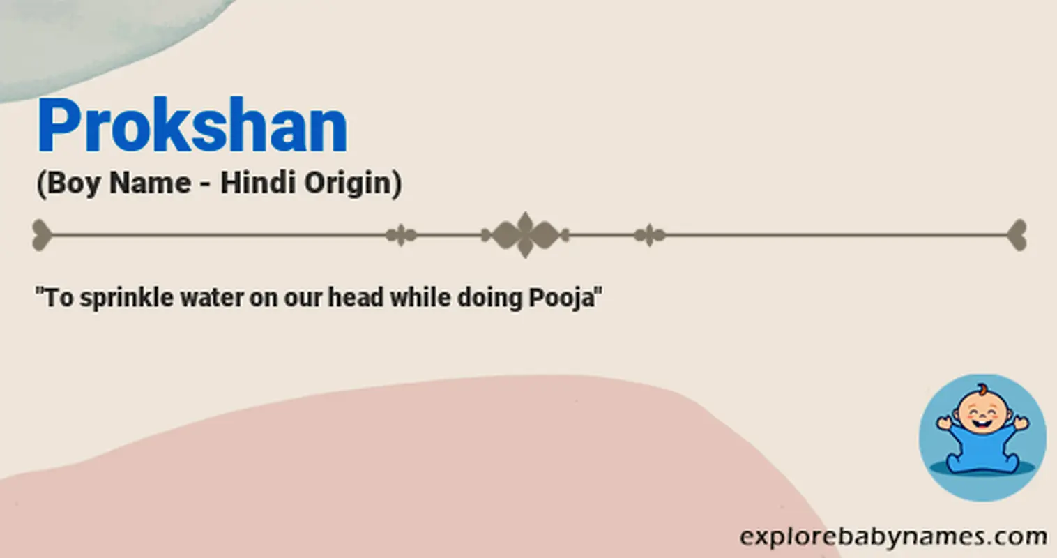 Meaning of Prokshan