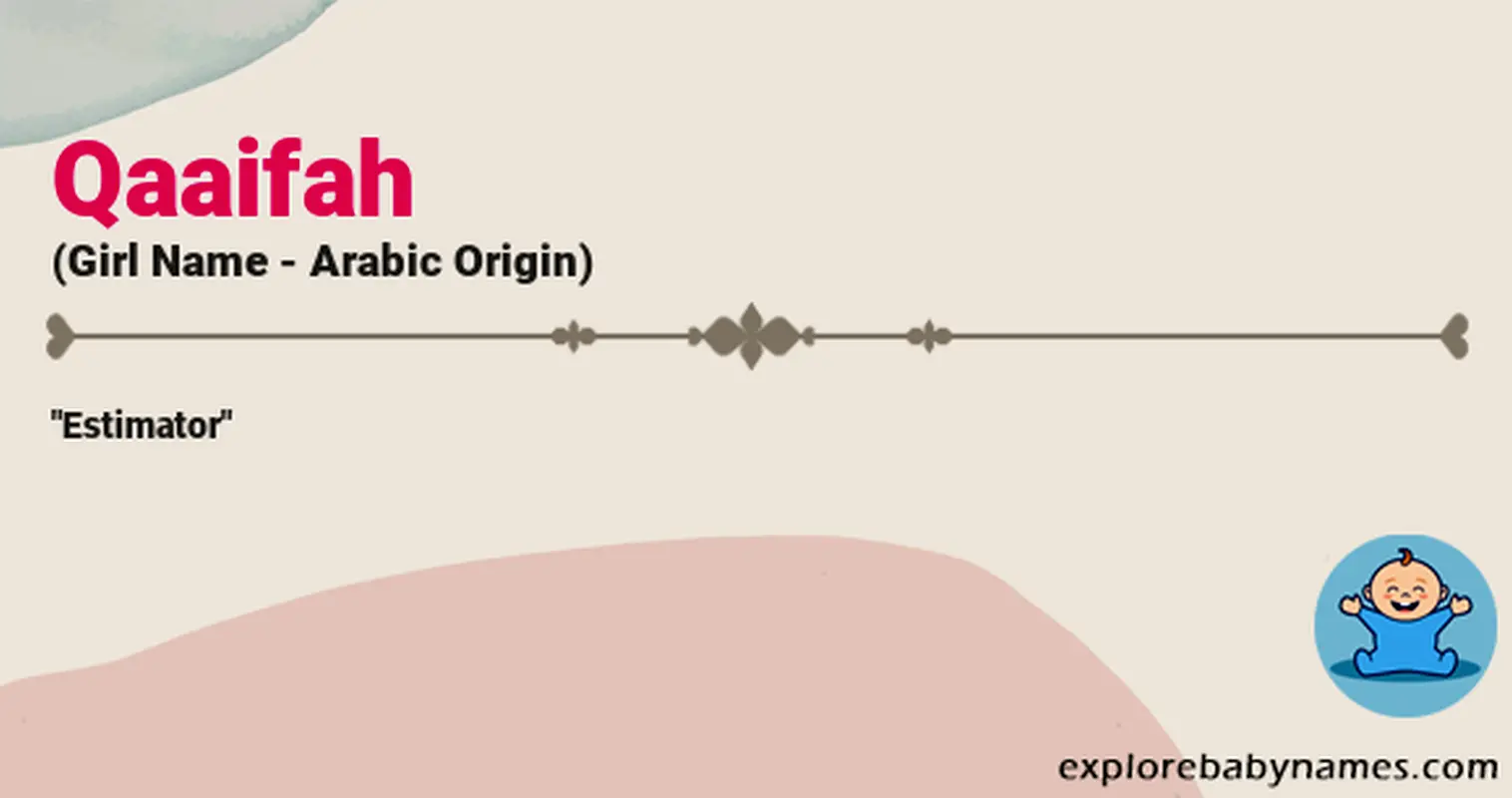 Meaning of Qaaifah