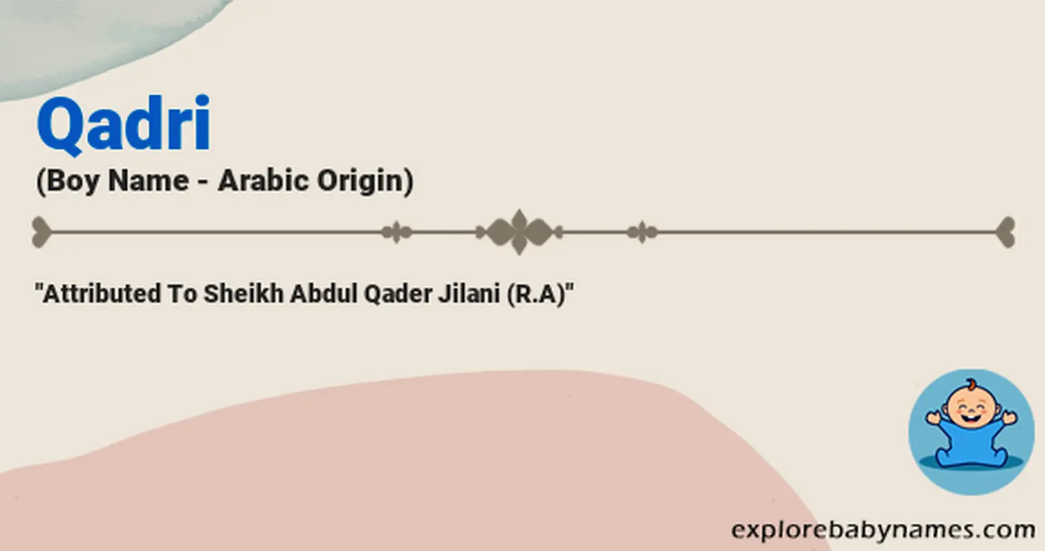 Meaning of Qadri