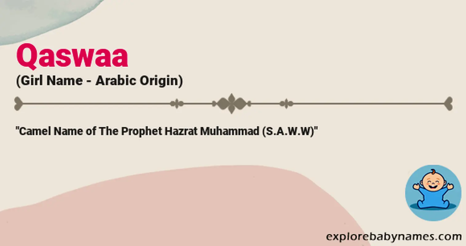 Meaning of Qaswaa