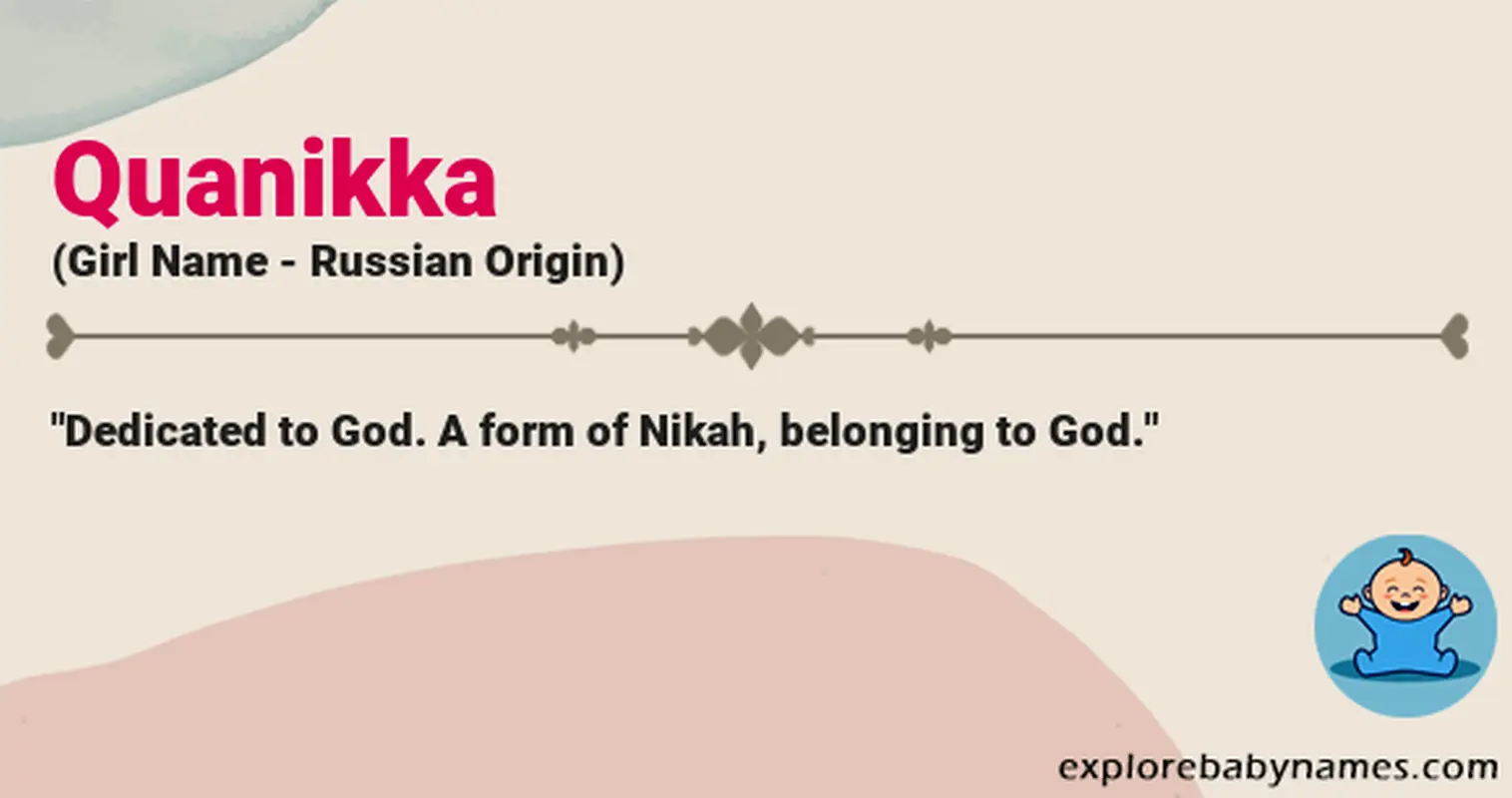 Meaning of Quanikka